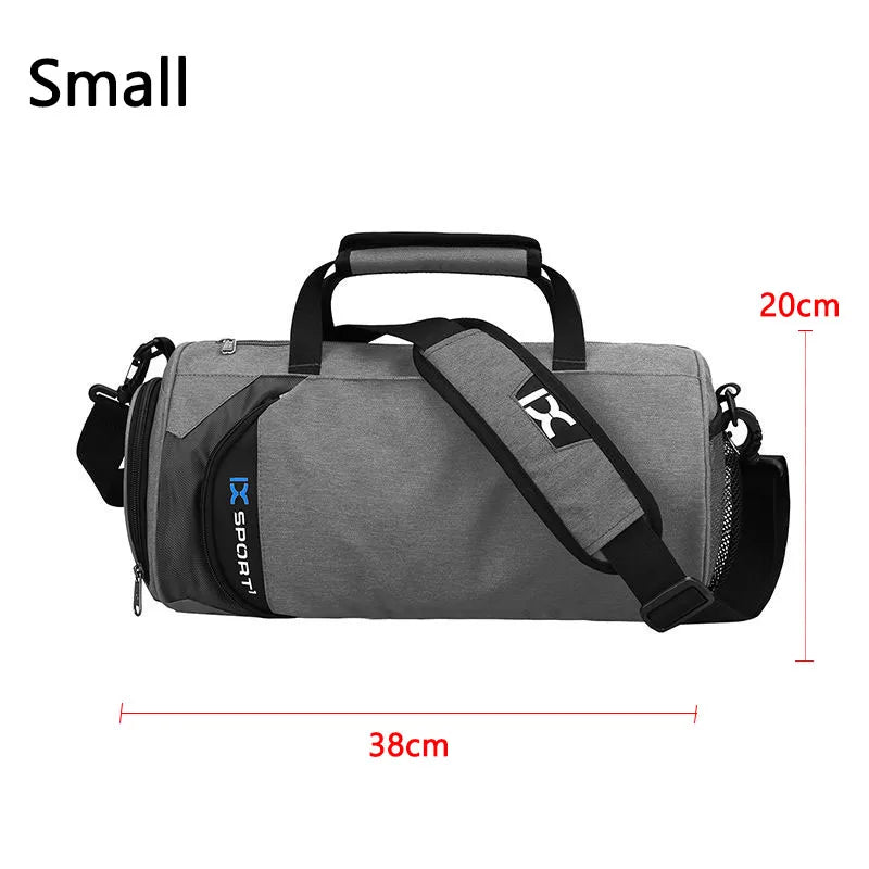 Men Gym Bag Dry Wet For Training Bag Tas Fitness Travel Sac De Sport Outdoor Sports Swim Women Gymtas Yoga Shoes Bag XA103+WA