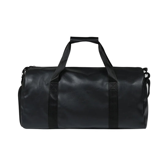 Veidoorn Large Capacity Gym Bag Waterproof Durable Dry and Wet Separation Sports Leather Bag Outdoor Travel Backpack