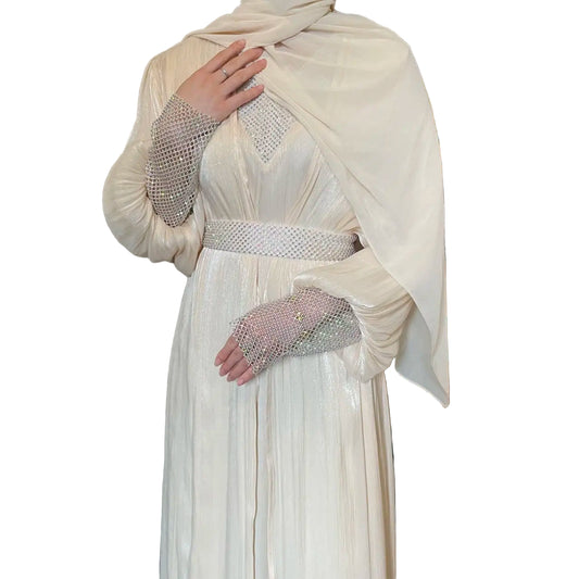 Chiffon abaya- kaftan / klänning