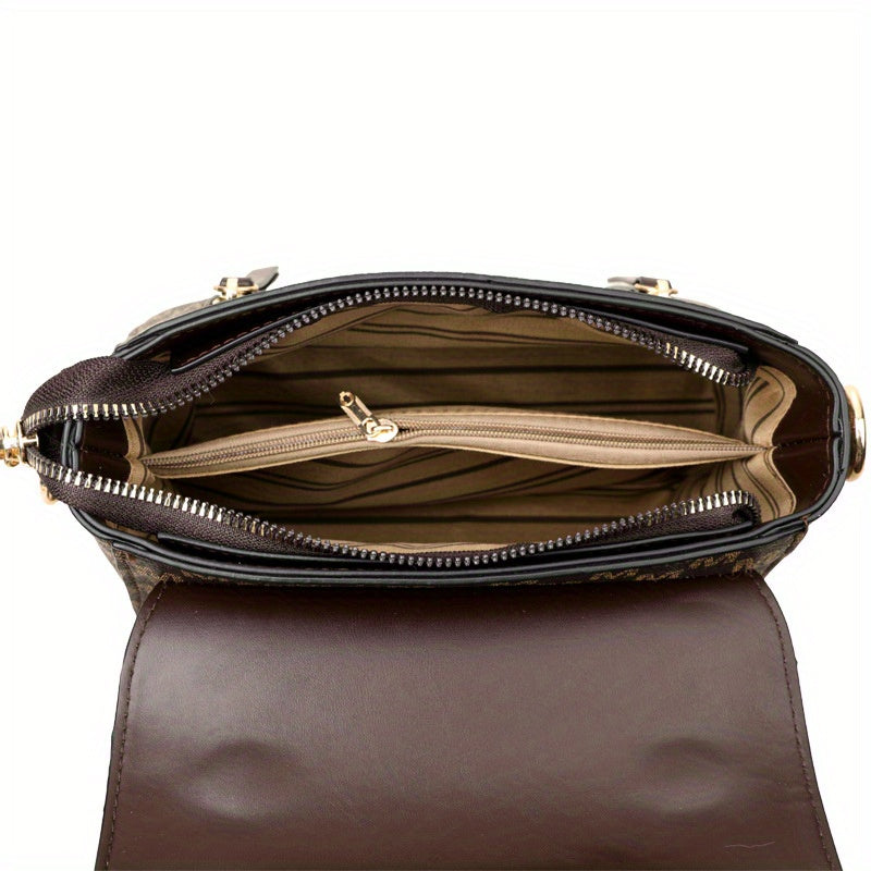 Axelväska/Handväska med Monogram