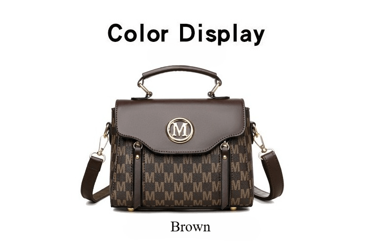 Axelväska/Handväska med Monogram