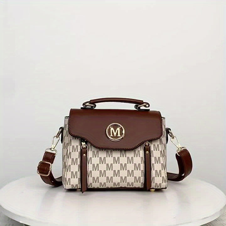 Axelväska/Handväska med Monogram