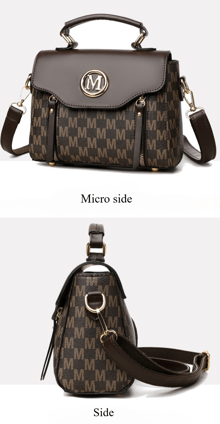 Axelväska/Handväska med Monogram