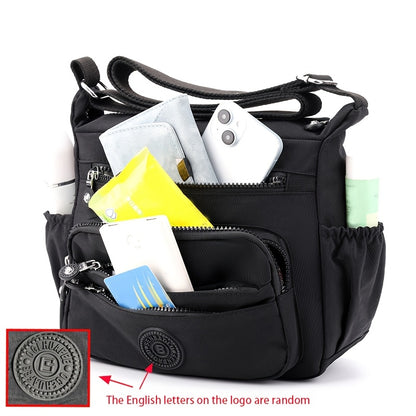 Damväska  – Nylon med flera fack