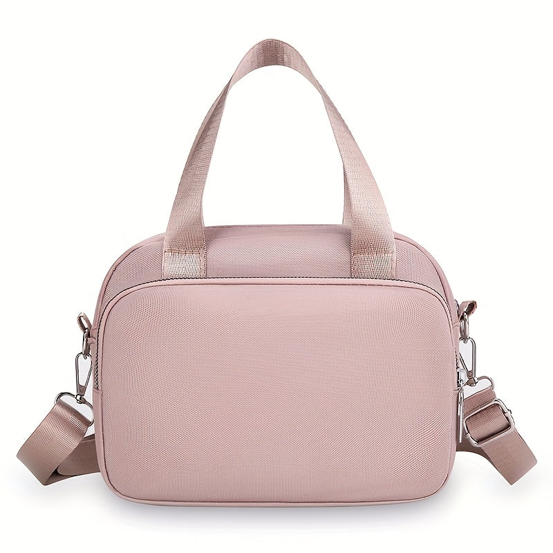 Dam handväska – Nylon med justerbar rem & flera fack