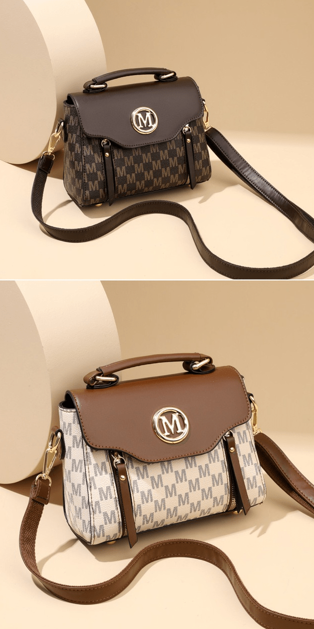 Axelväska/Handväska med Monogram