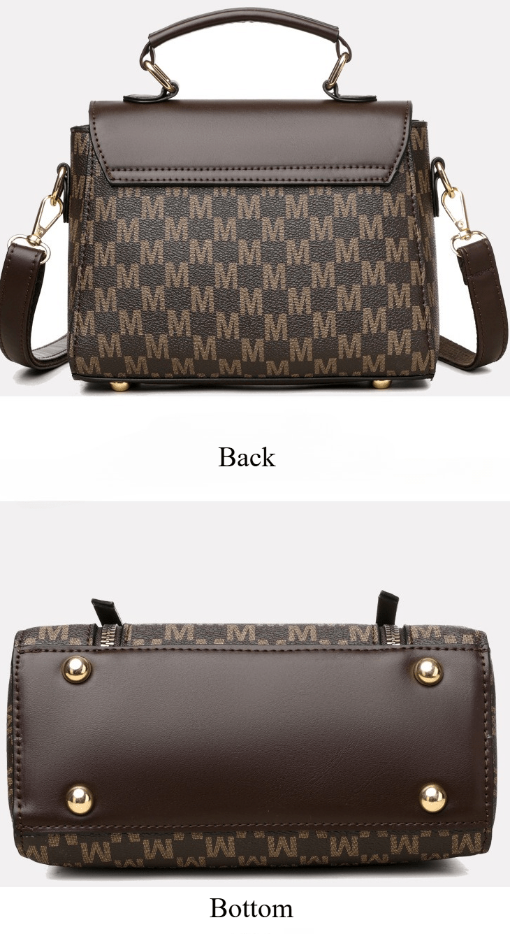 Axelväska/Handväska med Monogram