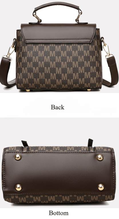 Axelväska/Handväska med Monogram