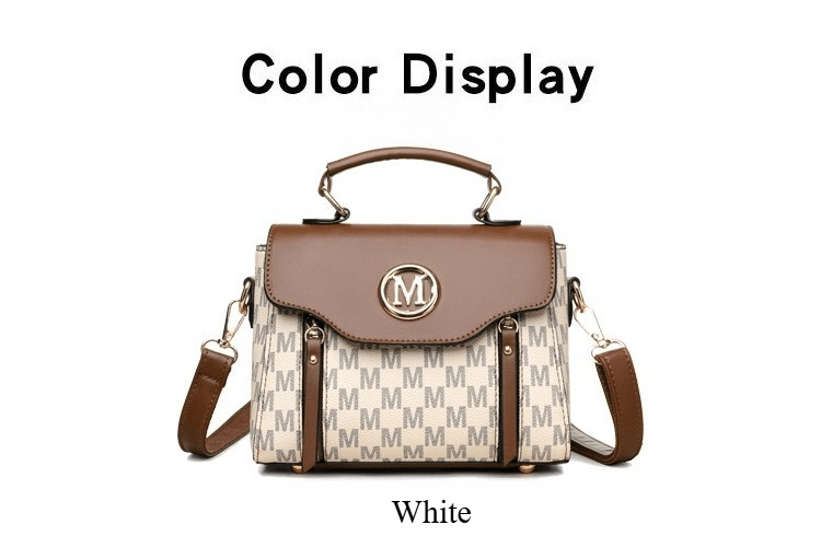 Axelväska/Handväska med Monogram