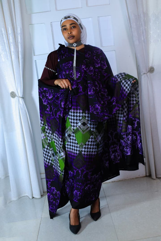 Guji Traditionell Damklänning