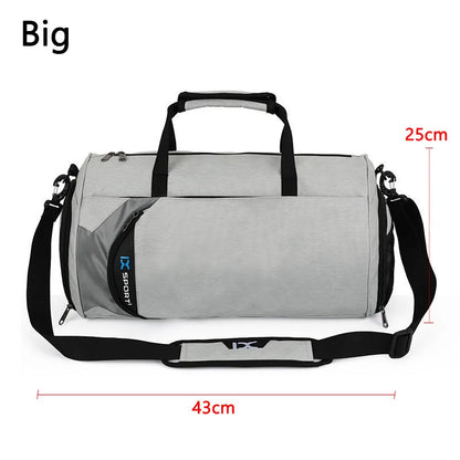 Men Gym Bag Dry Wet For Training Bag Tas Fitness Travel Sac De Sport Outdoor Sports Swim Women Gymtas Yoga Shoes Bag XA103+WA