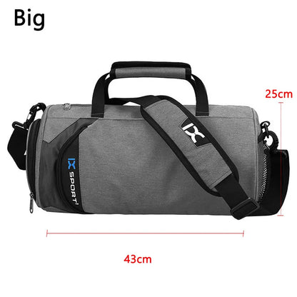 Men Gym Bag Dry Wet For Training Bag Tas Fitness Travel Sac De Sport Outdoor Sports Swim Women Gymtas Yoga Shoes Bag XA103+WA