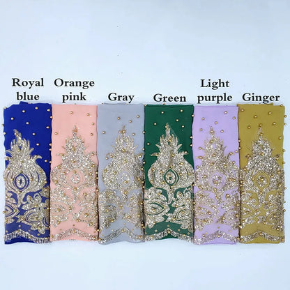 Chiffon sjal - användas som underscarf eller huvudduk