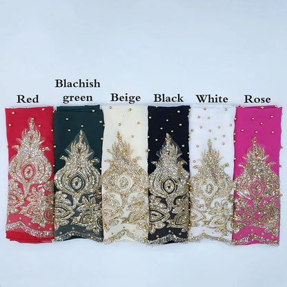 Chiffon sjal - användas som underscarf eller huvudduk