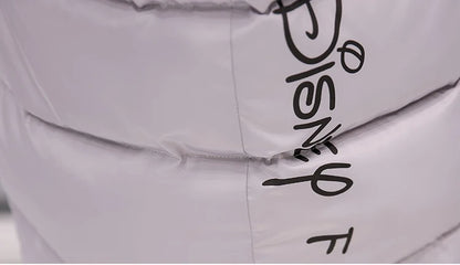 Vinterjacka för Kvinnor – Parkas med Stor Pälskrage & Vaddering