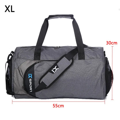 Men Gym Bag Dry Wet For Training Bag Tas Fitness Travel Sac De Sport Outdoor Sports Swim Women Gymtas Yoga Shoes Bag XA103+WA