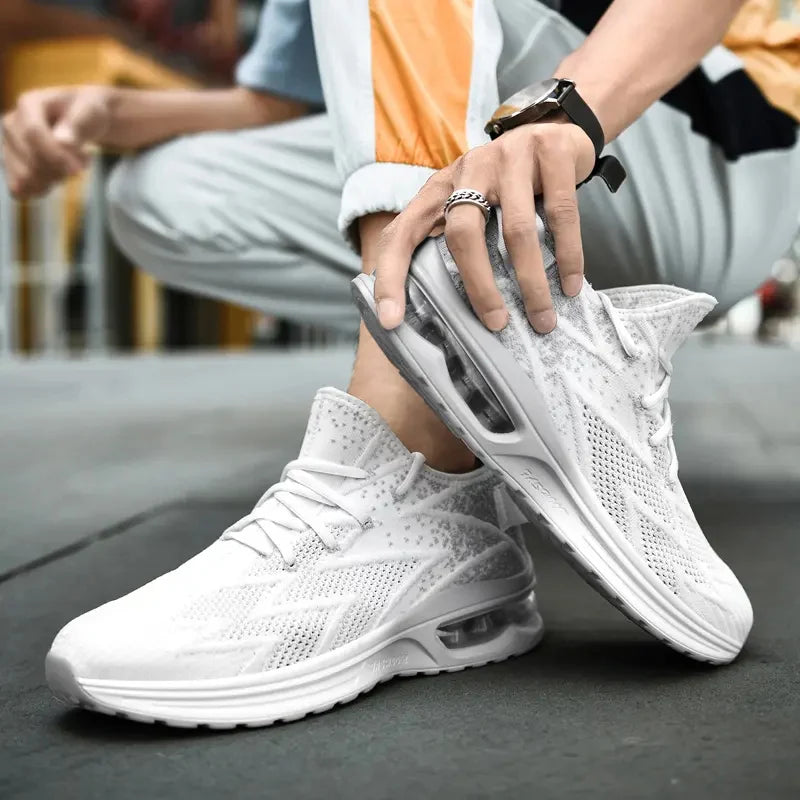 Herr löparskor – Andningsbara sneakers för sport & vardag