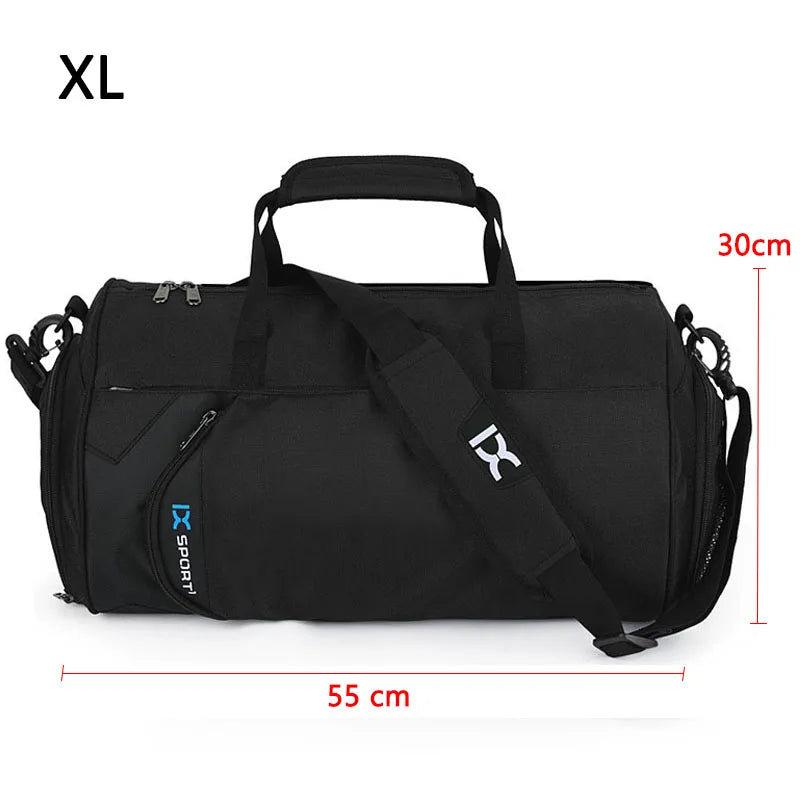 Men Gym Bag Dry Wet For Training Bag Tas Fitness Travel Sac De Sport Outdoor Sports Swim Women Gymtas Yoga Shoes Bag XA103+WA