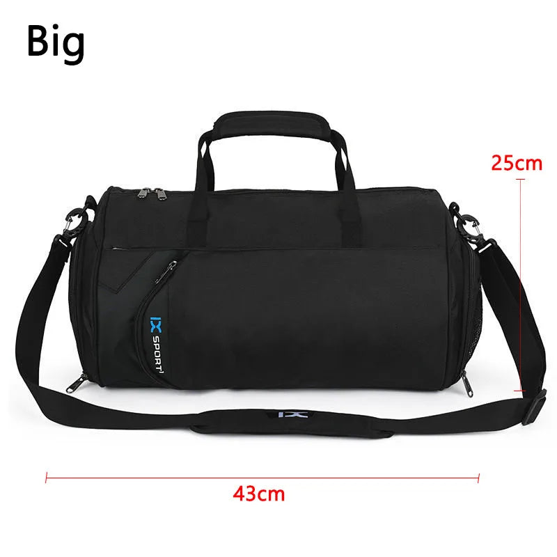 Men Gym Bag Dry Wet For Training Bag Tas Fitness Travel Sac De Sport Outdoor Sports Swim Women Gymtas Yoga Shoes Bag XA103+WA