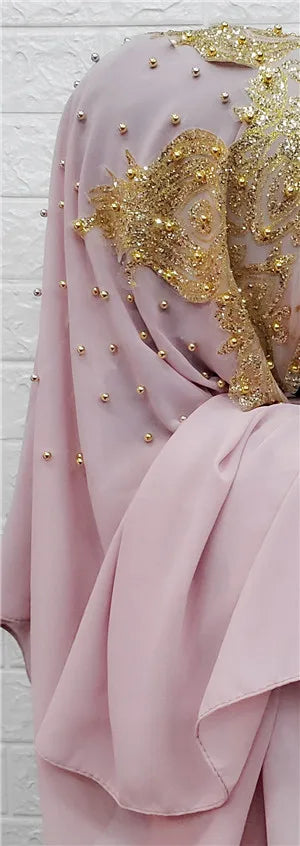 Chiffon sjal - användas som underscarf eller huvudduk