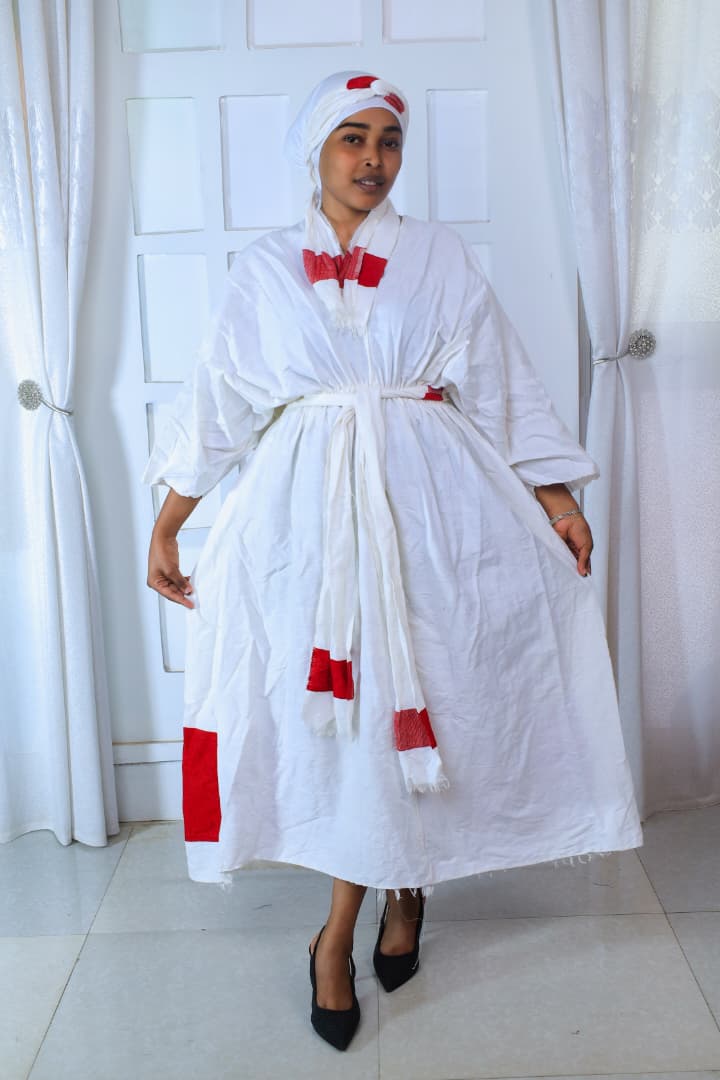 Illubabor traditionell damklänning