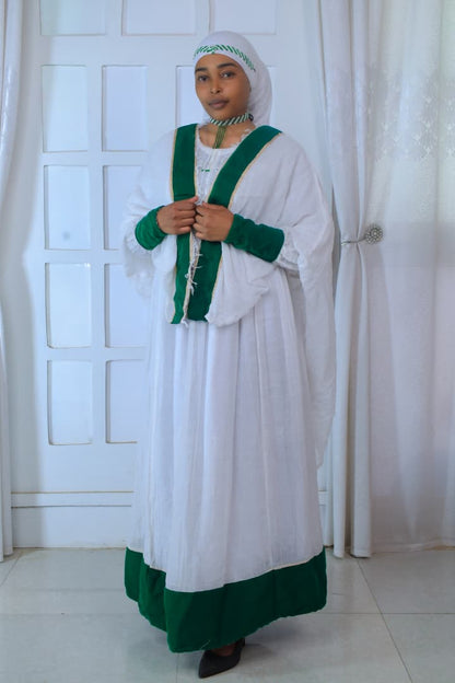 Jimma Traditionell Damklänning