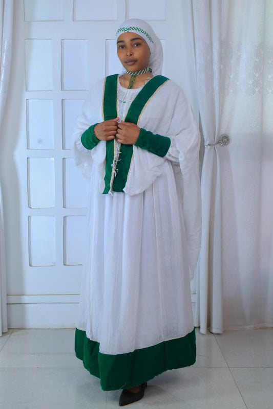 Jimma Traditionell Damklänning