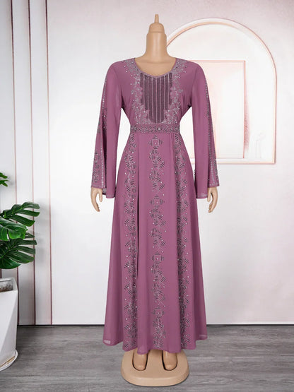 Lyxig abaya/kaftan - Klänning