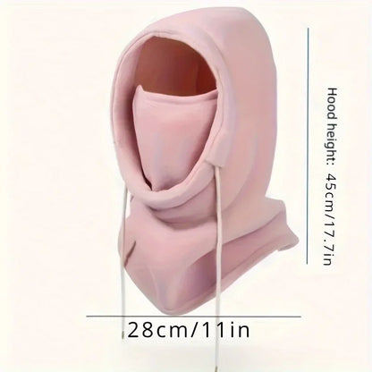 Unisex Balaklava Vinter – Stickad Huva & Vindskyddande Mask