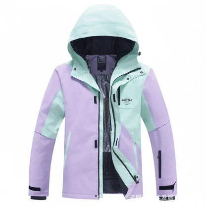 Waterproof Ski Suit Sets for Men and Women, Pullover, Snow Costume, Jacket and Pant, Outdoor Clothing, Snowboarding, Winter