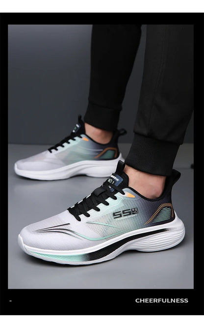 Herr löparskor – Lätta sommarskor med kolfiberplatta