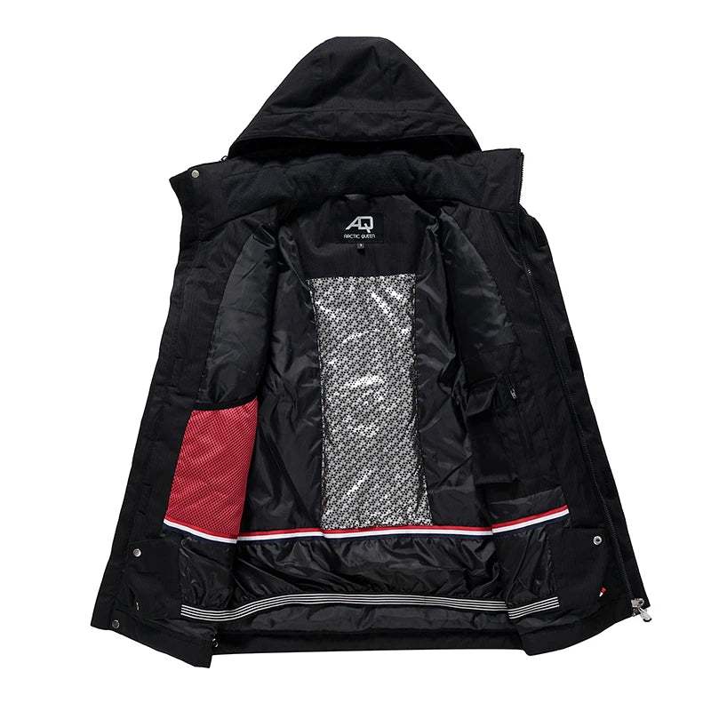 -35, Men and Women Snow Wear, Clothing for Snowboarding, Snow Ski Jacket and Pant Set, Snowboarding Clothing, Pure Color, Unsex