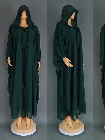 Khimar-klänning Abya – hel täckande