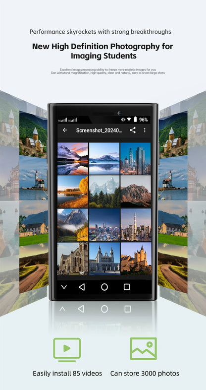 Free Smartwatch! SERVO S26 Super Small Smart Phone 3.0" Screen 2GB+16GB Android System Face Unlock WiFi 3G WCDMA Mini Smartphone