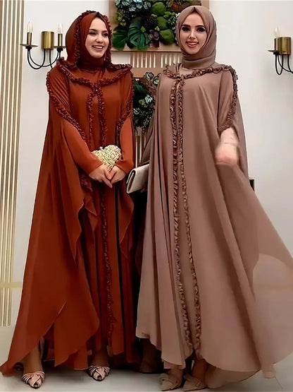 Khimar-klänning Abya – hel täckande
