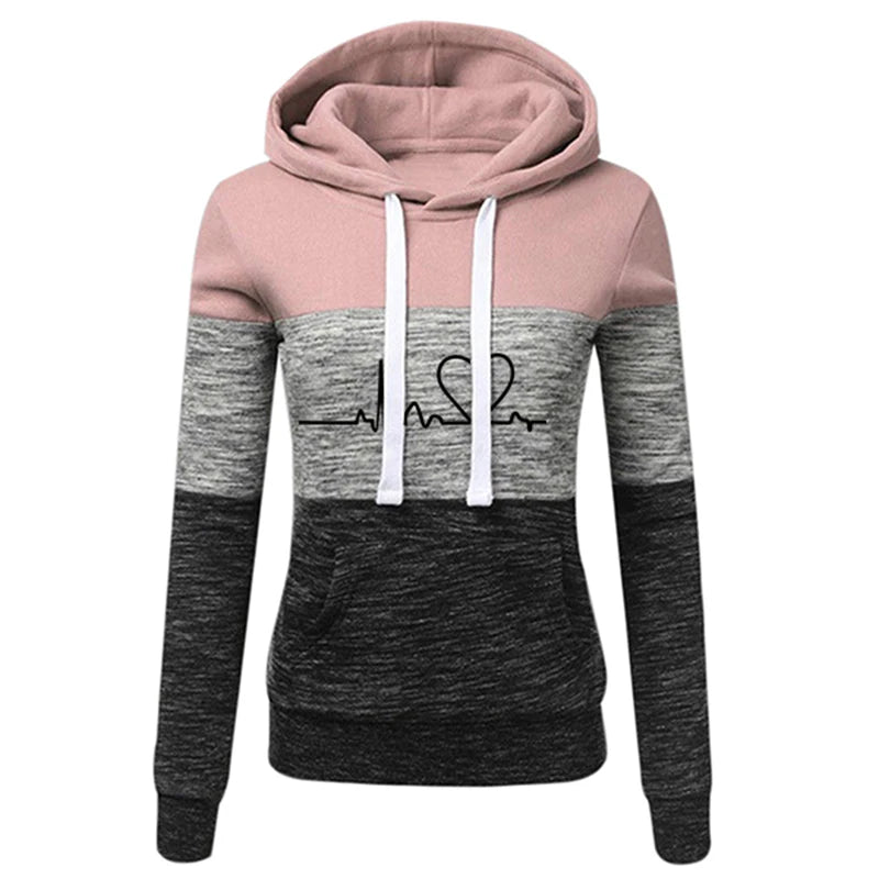 Dams tracksuit med huva – set med sweatshirt & byxor