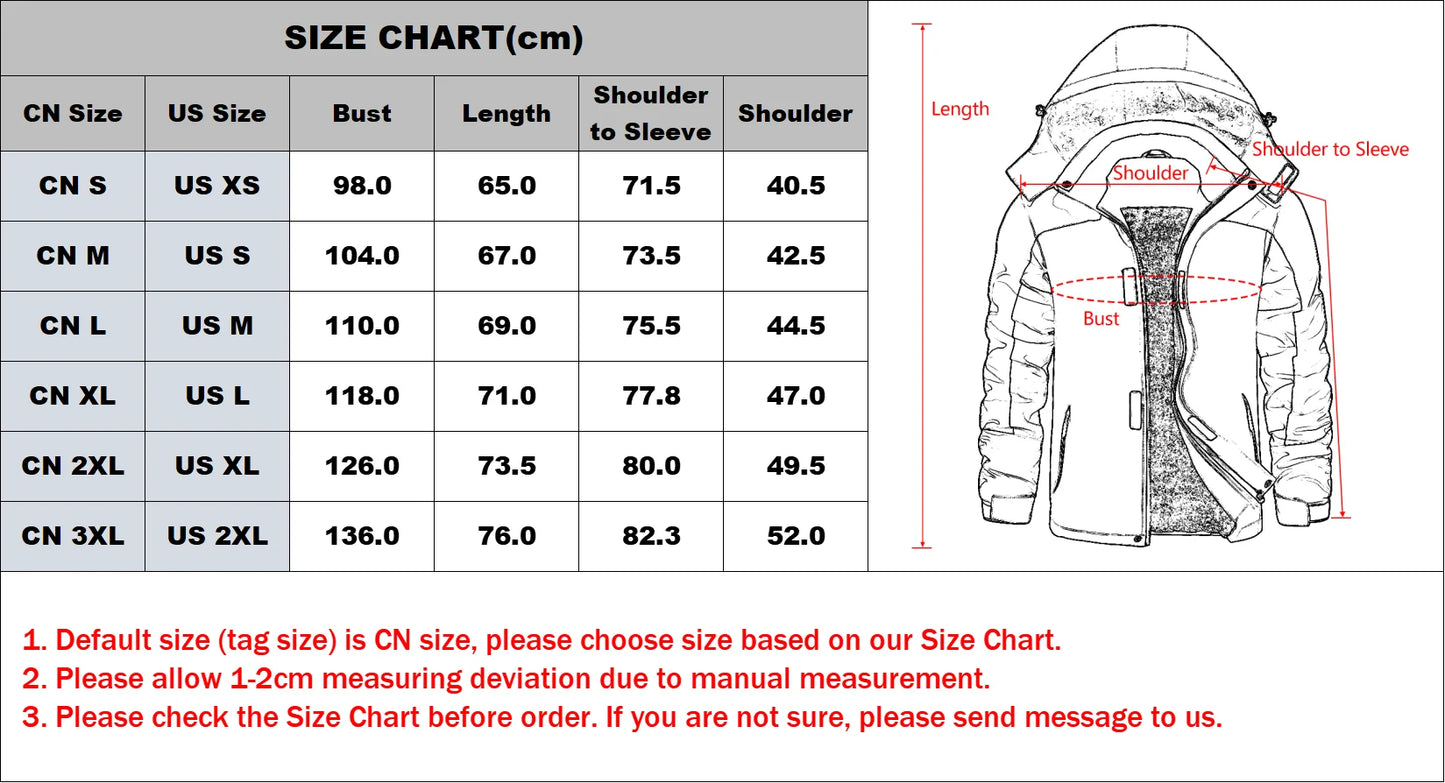 KEFITEVD™ Dam Termisk, Vattentät & Vindtät - Vinterjacka med Fleece för Outdoor, Äventyr & Vardag