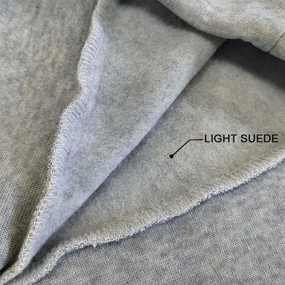 Damklänning med Hood – Knälång Fleece med LOVE-bokstäver