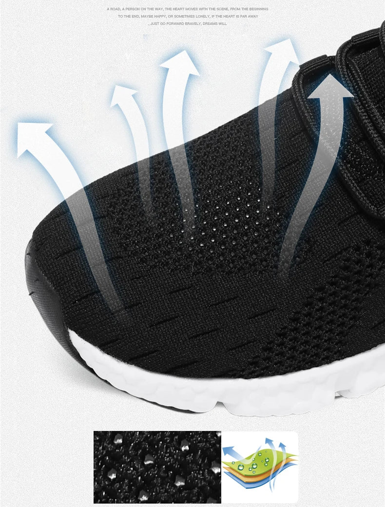 Herr sneakers – Andningsbara sportskor för promenad & träning