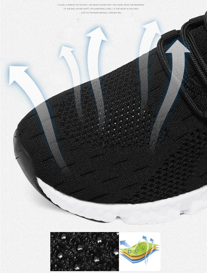 Herr sneakers – Andningsbara sportskor för promenad & träning