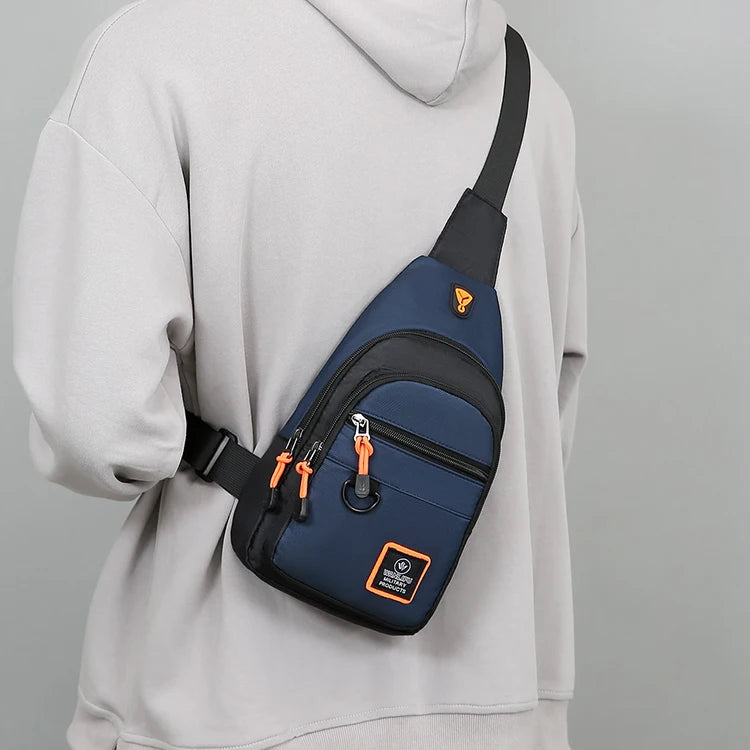 Herr Crossbody & Hiking Väska – Vattentät, Sportig & Multifunktionell | Eurosane™