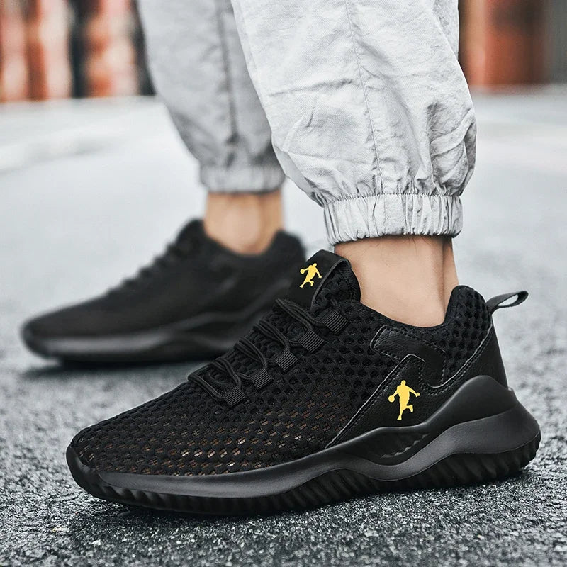 Vita Sneakers Unisex – Lätta & Andningsbara Skor för Vardag och Träning