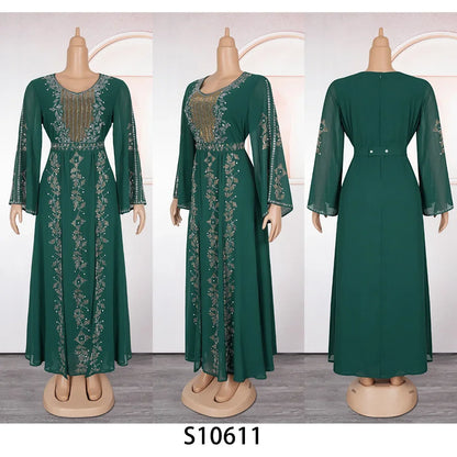 Lyxig abaya/kaftan - Klänning