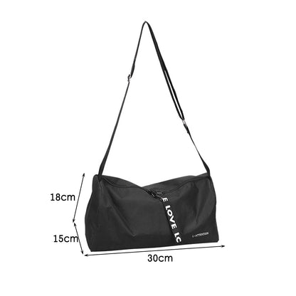 Portable Outdoor Fitness Gym Bags Multifunction Fashion Sport Gym Storage Bag 600D Nylon Adjustable Strap for Men Women