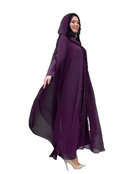 Khimar-klänning Abya – hel täckande