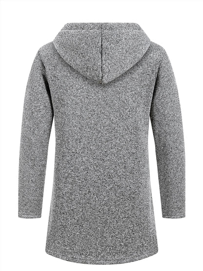 New Streetwear Men's Long Sleeve Sweatshirts for Men Zipper Hooded Oversize Winter Warm Jacket Coat Outdoor Tracksuit Men