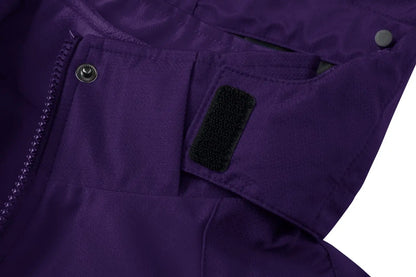 KEFITEVD 3 in1 Women's Winter Ski Jackets Fleece Warm Thermal Snow Waterproof Jacket Hiking Clothing Outdoor Windbreaker Coats