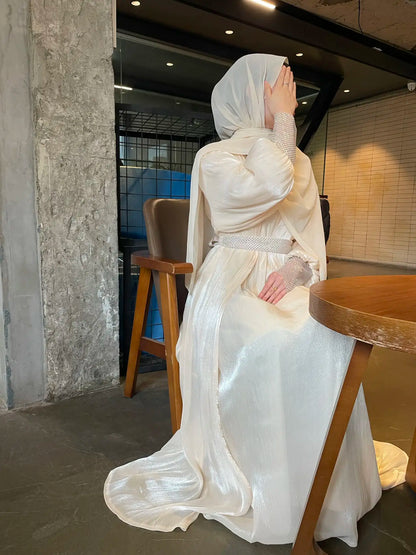 Chiffon abaya- kaftan / klänning