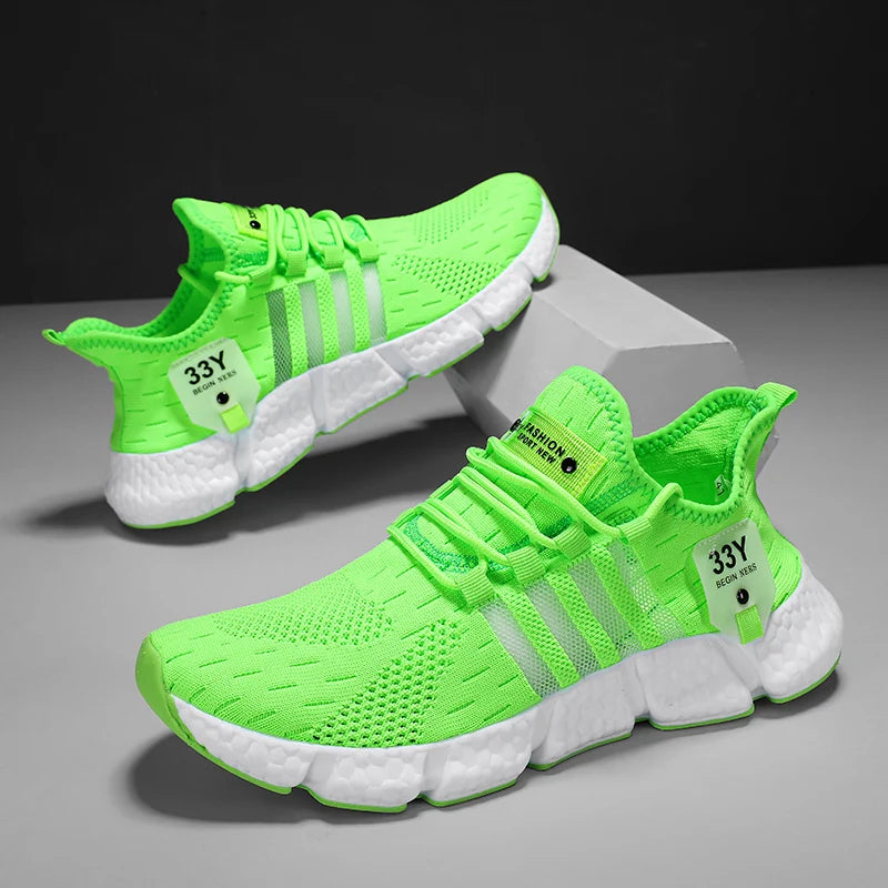 Herr sneakers – Andningsbara sportskor för promenad & träning