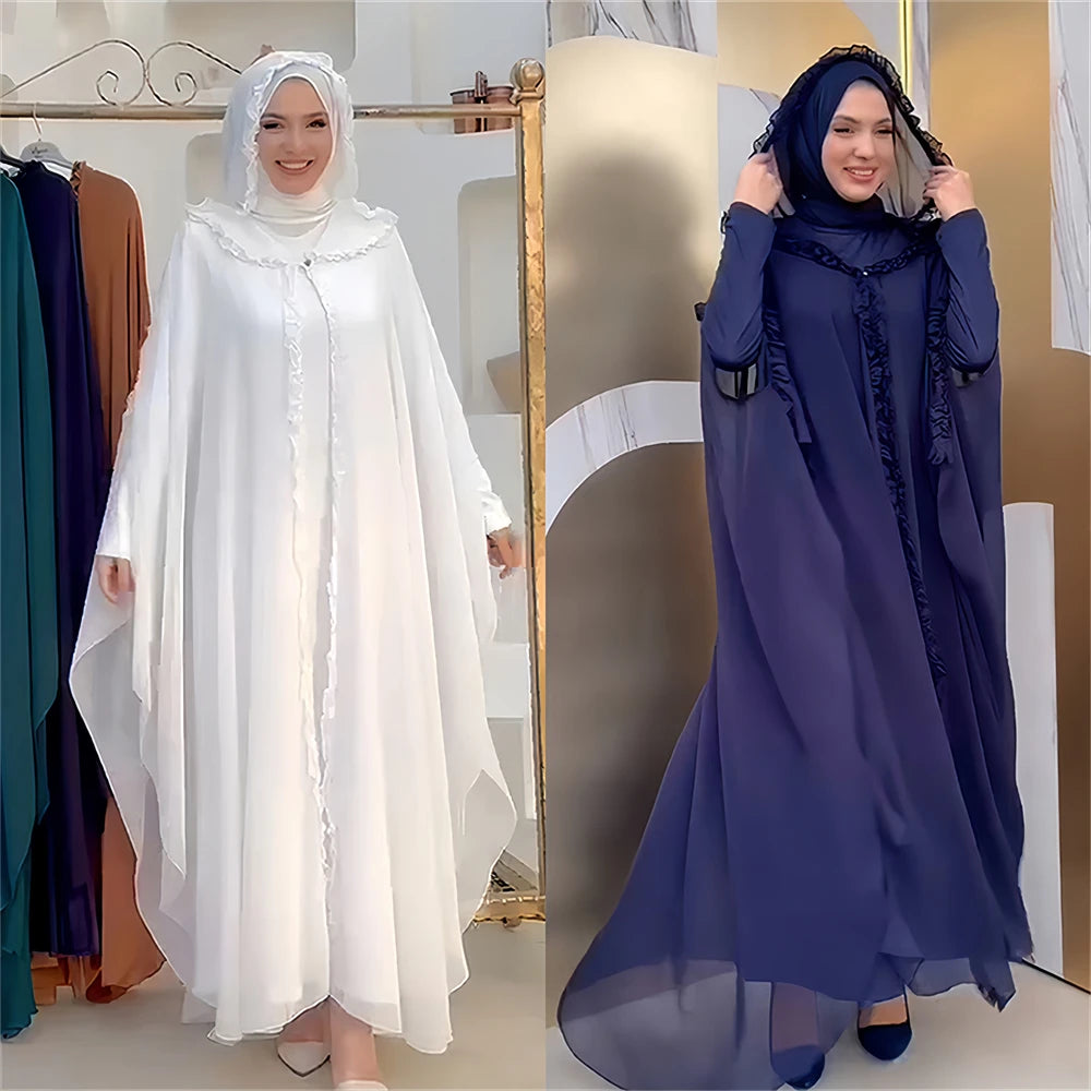 Khimar-klänning Abya – hel täckande